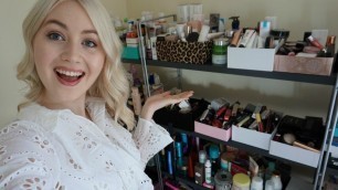 'My ENTIRE Beauty Collection: Makeup, Skincare, Hair etc | Meg Says'