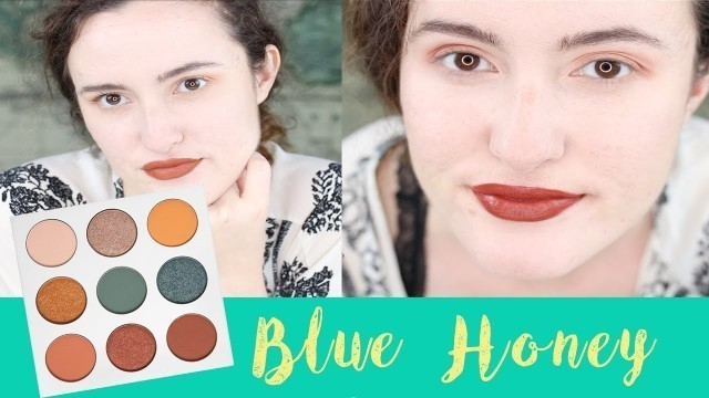 'Kylie Cosmetics | BLUE HONEY Collection 3 Looks | VIBE + SHOOK + HEAT + MOOD Swatches on FAIR SKIN'