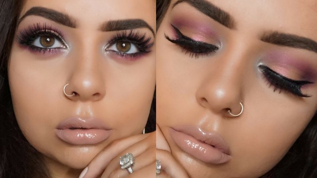 'PINK VALENTINES DAY MAKEUP | Violet Voss & Kylie Cosmetics.'