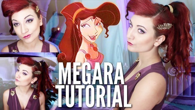 'MEG FROM HERCULES // HAIR & MAKEUP TUTORIAL'