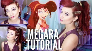 'MEG FROM HERCULES // HAIR & MAKEUP TUTORIAL'