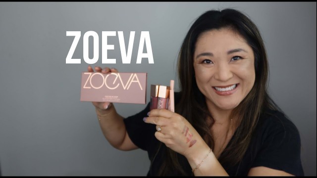 'ZOEVA together we grow palette, powerful lip twists and lip glosses'