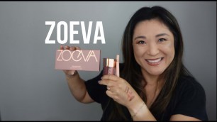 'ZOEVA together we grow palette, powerful lip twists and lip glosses'