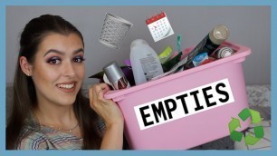 'BEAUTY EMPTIES | Makeup With Meg'