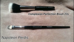 'NP Napoleon Perdis Makeup Brush Collection 23s & g12 brushes : full coverage & complexion perfection'