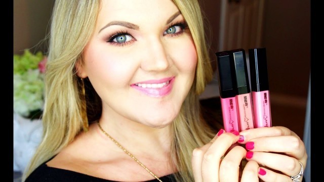 '★TANYA BURR LIP GLOSSES | REVIEW + SWATCHES★ MrsLolaLynn'