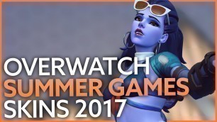 'Overwatch Summer Games 2017 skins, voice lines, sprays and all cosmetics'