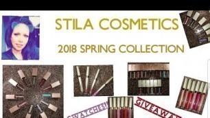 'STILA COSMETICS SPRING COLLECTION 2018'