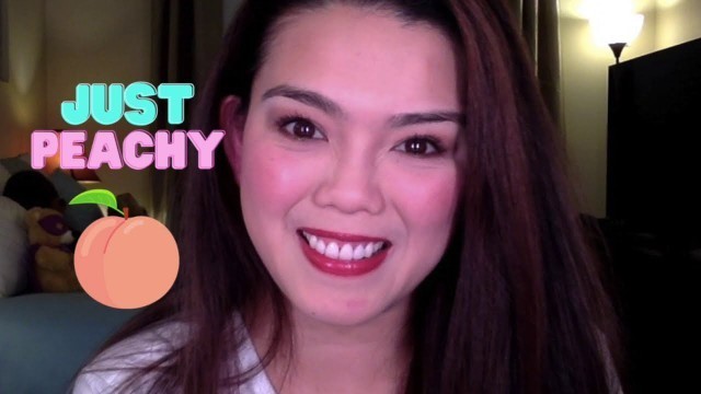 'My First Makeup Tutorial feat  Too Faced\'s Peaches and Cream Collection and other major brands!'