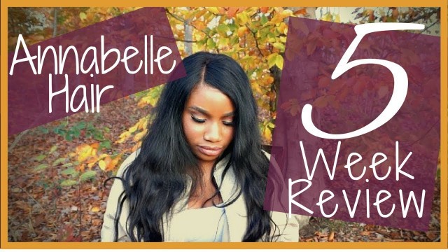 '5 Week Review | Annabelle Hair Review | Ali Express'