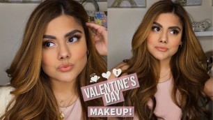 'VALENTINE\'S DAY MAKEUP LOOK!