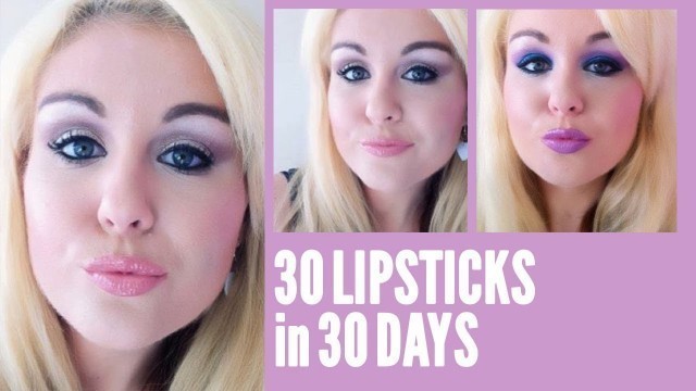 '30 Lipsticks in 30 Days | Part 6 NYX Napoleon Perdis Revlon'