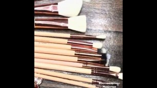 '#zoeva #rosegold #brush #set'