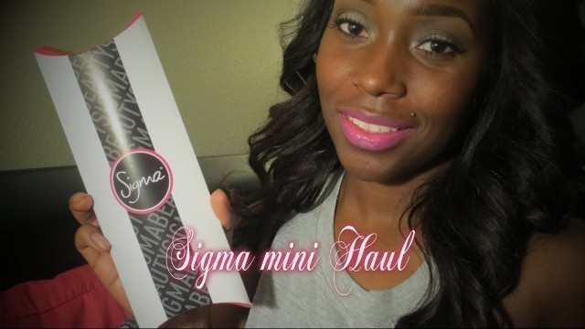 'Sigma Beauty mini Haul'