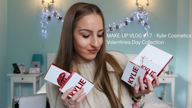 'MAKE-UP VLOG #17  - Kylie Cosmetics Valentines Day Collection'