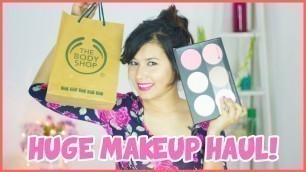 'Huge Makeup Haul! | The Body Shop, Luxola, BH Cosmetics'