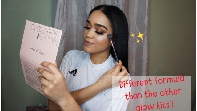 'REVIEW & COMPARISON: ABH X NICOLE GUERRIERO GLOW KIT VS OLDER GLOW KIT FORMULA'