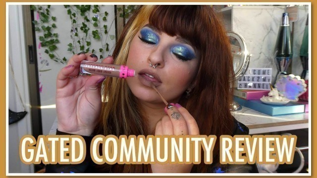 'Gated Community Review | Single Lipstick Review Jeffree Star Cosmetics'