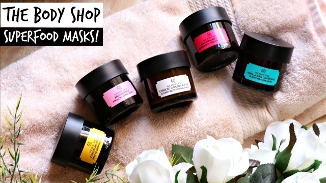 'The Body Shop Superfood Face Masks | corallista'