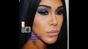 'The Look: Beautiful Blue Shimmer Eye Shadow feat: Stila Cosmetics I KAMANI ALANA'