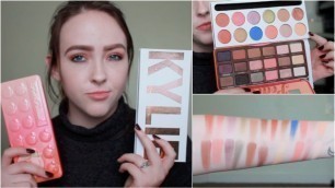 'Too Faced Sweet Peach VS Kylie Cosmetics Royal Peach +GIVEAWAY!'