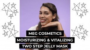 'Meg Cosmetics Moistuzing & Vitalizing Two Step Jelly Mask | Ko Skin Beauty'