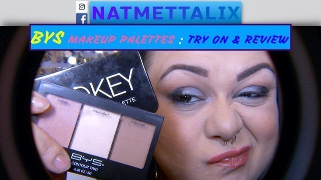 'BYS Makeup Palettes Try on & Review Smokey Eye Makeup Tutorial'