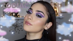 'MAQUILLAJE MORADO CON LA PALETA ZODIAC DE BH COSMETICS