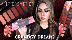 'MELT COSMETICS GEMINI II PALETTE - TUTORIAL & REVIEW - IS IT A GRUNDGY DREAM OR A FAIL?'