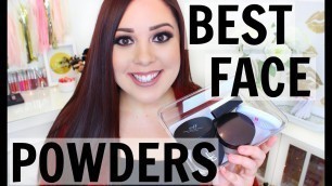 'TOP 5 FACE POWDERS FOR OILY SKIN!'