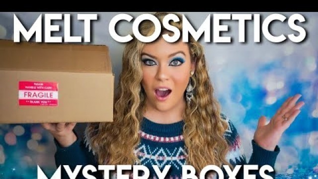 'Melt Cosmetics Mystery Bundle 2022 Unboxing'