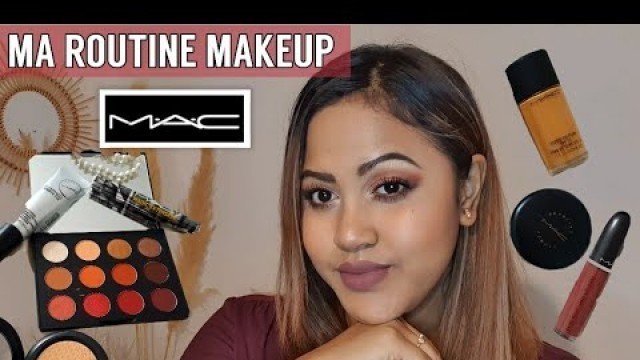 'Ma ROUTINE Makeup avec MAC COSMETICS: Full Face makeup 