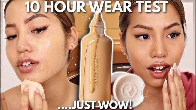 '..SO GOOD! NEW RARE BEAUTY TINTED MOISTURIZER | WEAR TEST ON OILY SKIN'