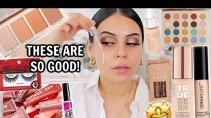 'TESTING BRAND NEW MAKEUP: FULL FACE OF FIRST IMPRESSIONS! These are actually really good 