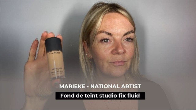 'Découvrez le fond de teint Studio Fix Fluide avec Marieke Thibaut | M•A•C Cosmetics France'