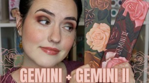 'Melt Cosmetics GEMINI + GEMINI 2 Palettes | Close Ups, Swatches, Tutorial + Review'