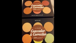 'Bhcosmetics 6 Color Concealer & Corrector palette'