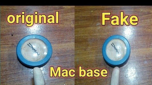 'Original and fake Mac base Mein farak use review Urdu Hindi- professional base original and fake Mac'