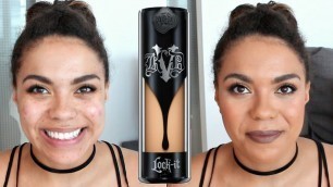 'Kat Von D Lock It Foundation Review: Oily Skin Diaries | samantha jane'