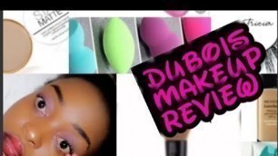 'DUBOIS / RIVER ROAD MAKEUP REVIEW / FAKE( MWITU) MAKEUP // MAC FOUNDATION REVIEW'