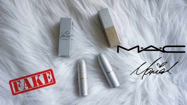 'REAL vs FAKE: MAC X Mariah Carey Lipstick (How To Spot)'