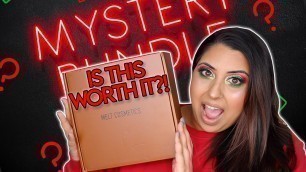 'MELT COSMETICS MYSTERY BOX UNBOXING!!! I dunno about this...'