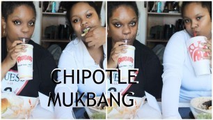 'MUKBANG | HOW I GOT SCAMMED BY A FAKE MAC COSMETICS | EATING CHIPOTLE + RUSH\'S'