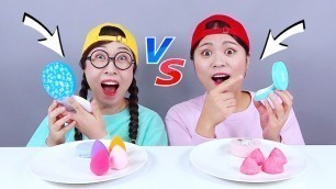 'Chocolate Challenge Edible Makeup DONA Mukbang'