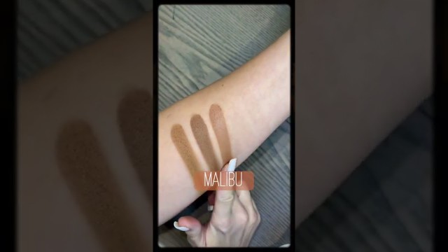 'Melt Cosmetics | Ultra-Matte Bronzer Swatches'