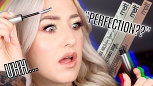 'MELT PERFECTIONIST BROW!! Pen, Pencil, & MAX HOLD GEL Review!'