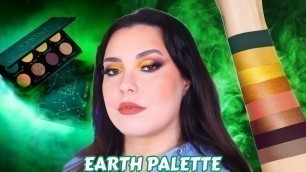 'MELT COSMETICS BAD SIDE ZODIAC EARTH PALETTE REVIEW & TUTORIAL'