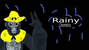 'New Rainy Day Cosmetics in Gorilla Tag!'