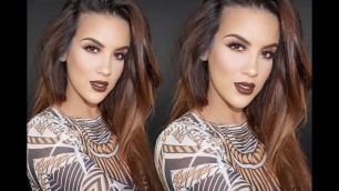 'Dark Glam | Chocolate Lips -- Nicole Guerriero'