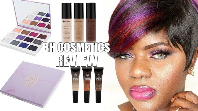 'TRYING NEW MAKEUP PRODUCTS FT. BH COSMETICS FOUNDATION, EYESHADOW PALETTE & CONCEALER.'